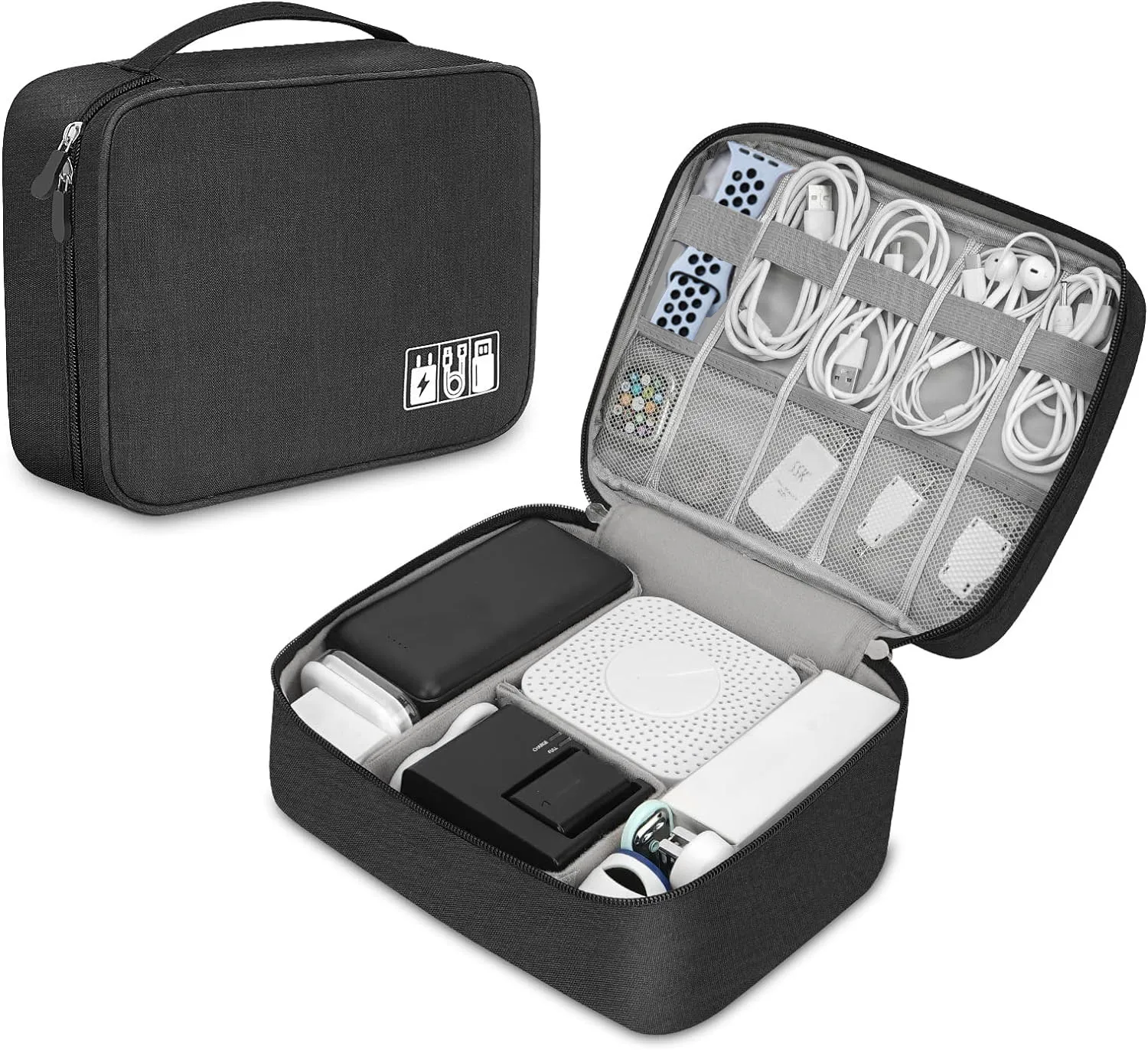 Tech Accessories Storage - Портативный технологический органайзер для электронных аксессуаров,