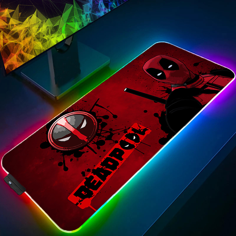 Tech Accessories For Desk - Светодиодный коврик для мыши, игровая подсветка,