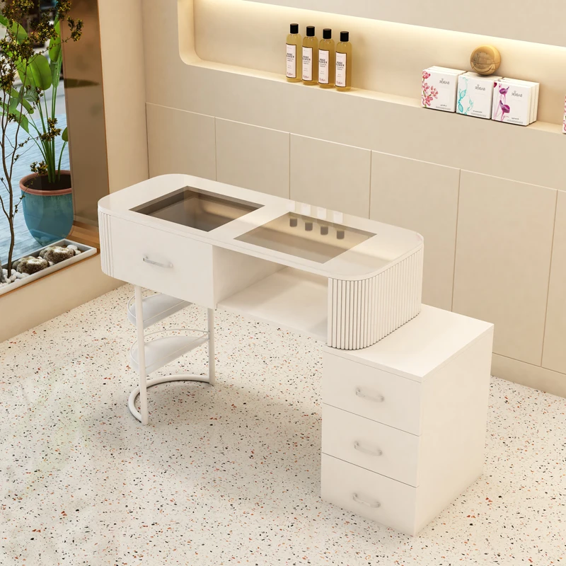 Tech Table Accessories - Стол для маникюра с тумбами и