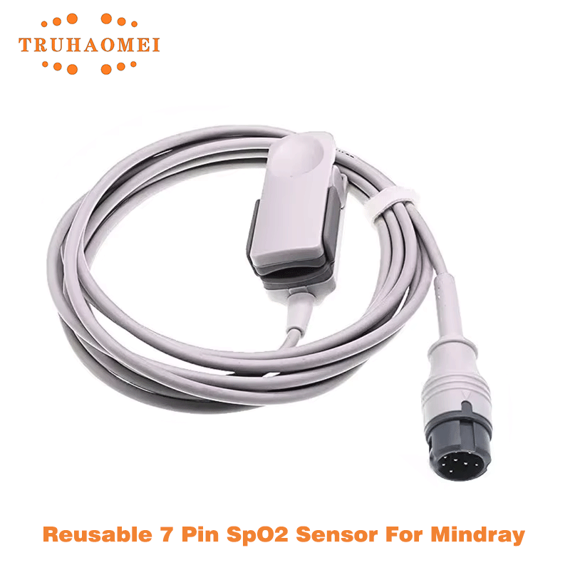 Tech Max Accessories - Многоразовый 8-контактный датчик SpO2 для пульсоксиметров