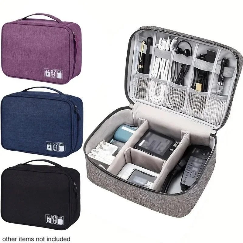 Tech Accessories Storage - Водонепроницаемый органайзер для электроники и кабелей,