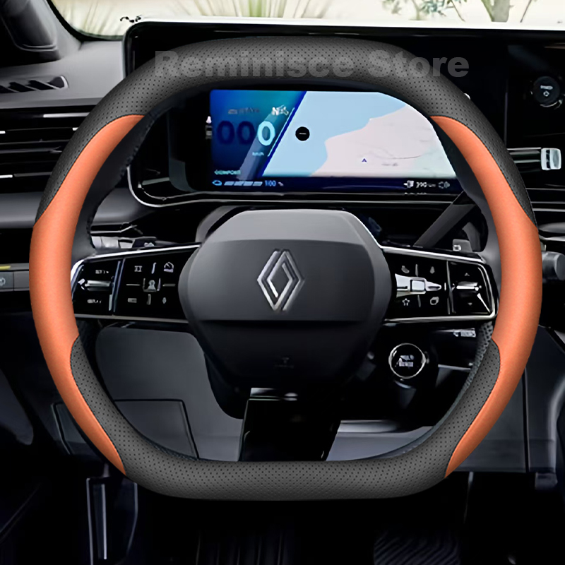 Tech Accessories Hub - Кожаный чехол на руль для Renault