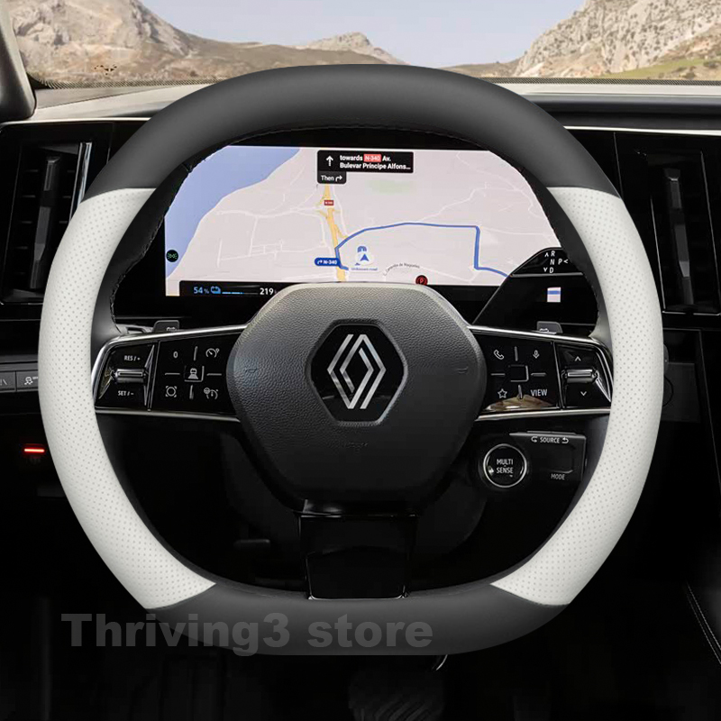 Tech Accessories Hub - Кожаный чехол на руль для Renault