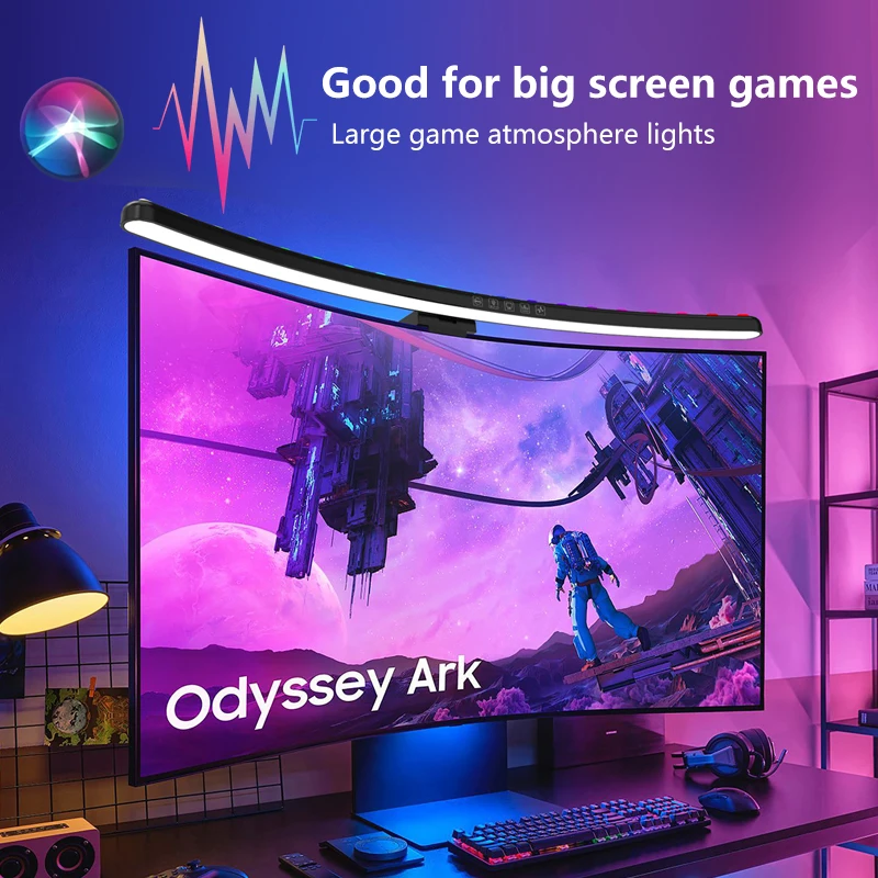 Monitor Light Bar - Светодиодная RGB-лампа для монитора с музыкальным