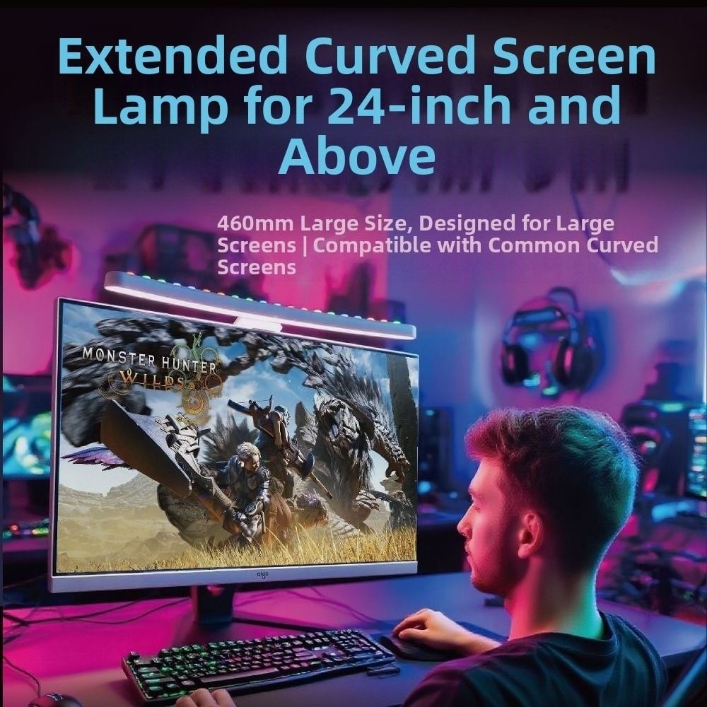 Светодиодная RGB-лампа-монитор – обзор и цена Monitor Light Bar
