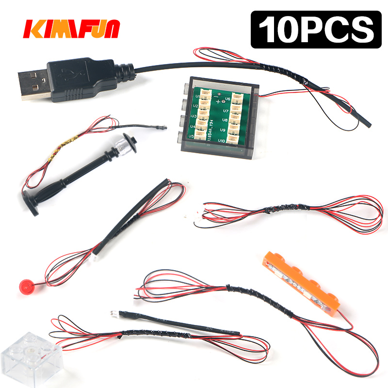 10 шт. DIY Светодиодная 2-конт – обзор и цена Tech Accessories Hub