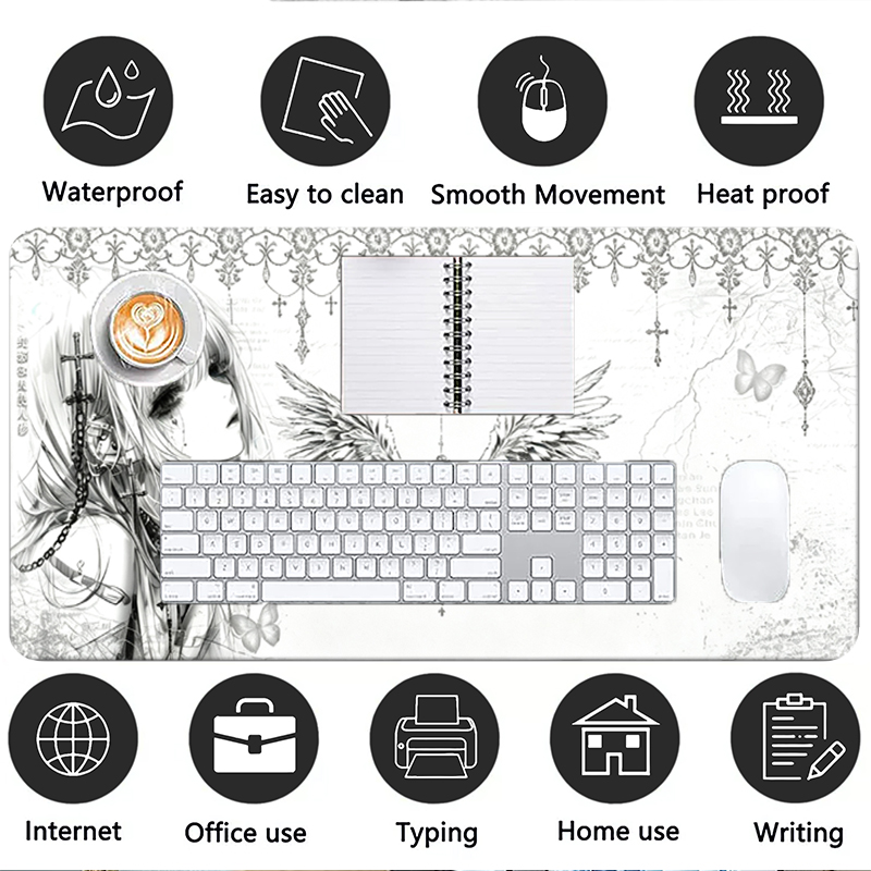 Кожаный коврик для мыши, черно – обзор и цена Tech Accessories For Desk