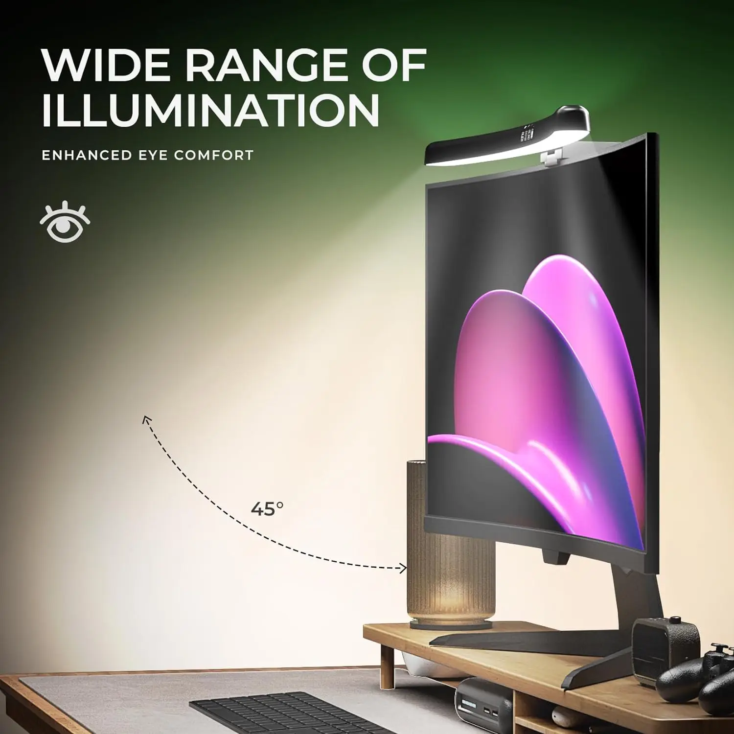Светодиодная RGB-лампа для мон – обзор и цена Monitor Light Bar